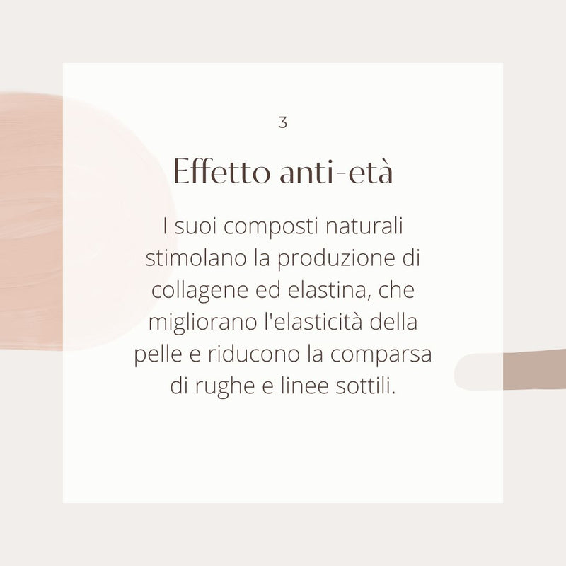 benefici della bava di lumaca  effetto anti-età