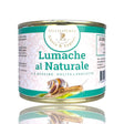 Barattolo lumache al naturale 200 gr - la lumaca bianca - ghedi