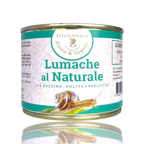 Barattolo lumache al naturale 200 gr - la lumaca bianca - ghedi