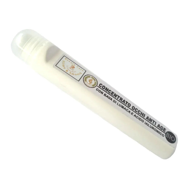 Contorno occhi anti age con bava di lumache e acido ialuronico. Prodotto naturale ed efficace per combattere rughe, borse e occhiaie. Formato da 10 ml - la lumaca bianca - ghedi