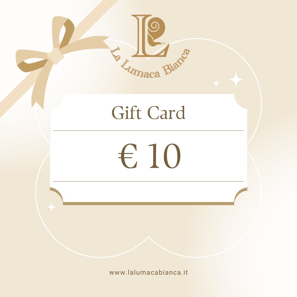 Gift Card- Buono regalo 10 Euro - La lumaca Bianca