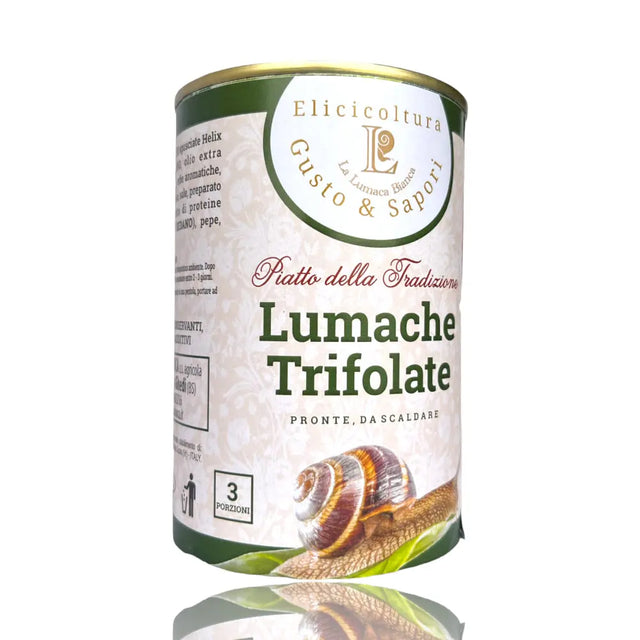 Lumache Trifolate - 420 gr - la lumaca bianca - ghedi