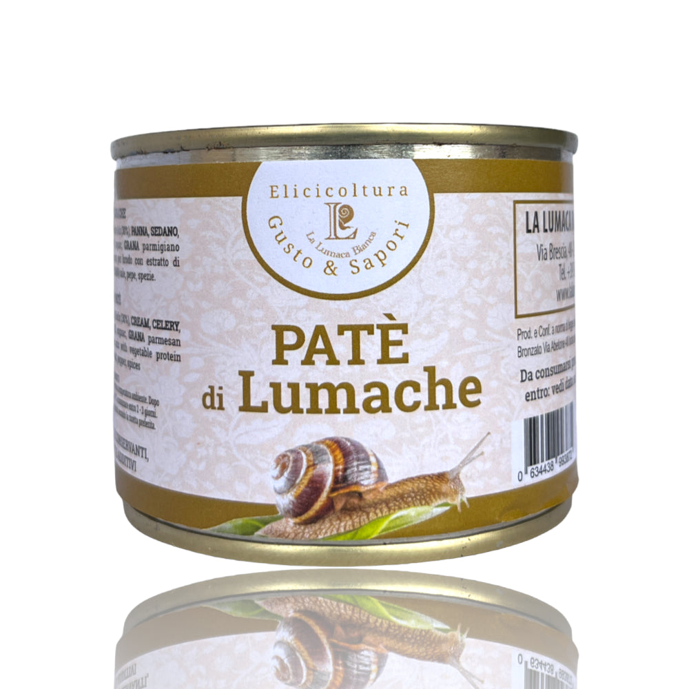Paté di Lumache - 200 gr - la lumaca bianca - ghedi